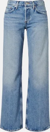 A Gold E Low Rise Loose straight jeans