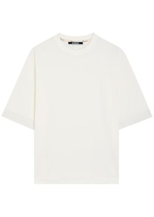 Jacquemus Le Tshirt Ventadou Woven T-shirt - White - S (UK8-10 / S)