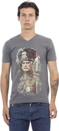 Trussardi Hombre, Camisetas, Gris, Talla: M