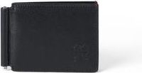 Brunello Cucinelli Leather money clip wallet in Black at Nordstrom
