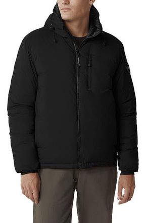 Canada Goose Lodge Packable Down Hooded Jacket in Black at Nordstrom, Size Xx-Large
