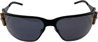 Gucci Pre-owned Accessories, male, Black, Size: ONE SIZE Pre-owned Plastic sunglasses