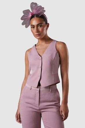 Coast Tailored Waistcoat in Mink at Nordstrom, Size 10