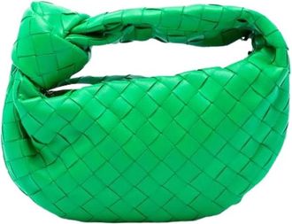 Bottega Veneta Pre-owned Jodie Handtas - Dames - Vintage Handtas - Groen - ONE Size - Leer - Vintage