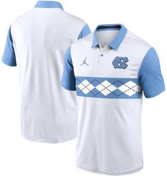 Jordan Brand Mens Jordan Brand White North Carolina Tar Heels Primetime Campus Vapor Performance Polo at Nordstrom, Size Xxx-Large