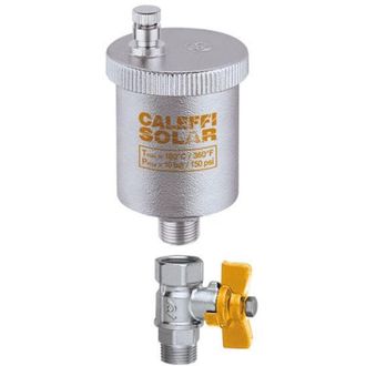 Caleffi Caleffi - V&aacute;lvula De Purga De Aire Autom&aacute;tica Con Cuerpo De Lat&oacute;n 2508-2509 3/8m
