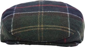 Barbour Groene Tartan Wollen Muts - unisex - Hoeden - Veelkleurig - M - Wol - Accessoires