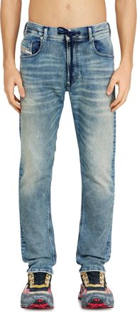 Diesel Regular 2032 D-Krooley Joggjeans - Jeans - Man - Blue