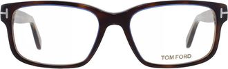 Tom Ford Demo Rectangular Mens Eyeglasses FT5313 055 55
