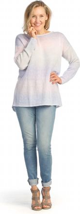 Papillon Striped Light Weight Sweater In Multi