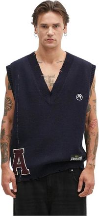 AMBUSH Sleeveless Truien - Heren - Spencers - Blauw - L - Truien & Vesten