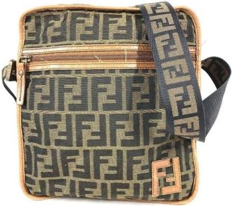 Fendi Pre-owned Vintage Pochette Schoudertas - Dames - Vintage Schoudertas - Bruin - ONE Size - Leer - Vintage