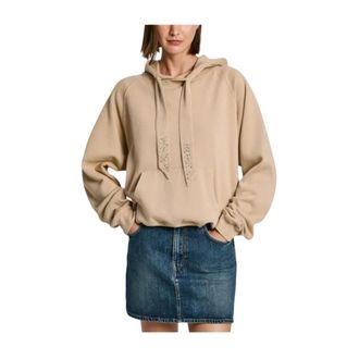 Pepe Jeans London Sudadera Falista - Sweatshirts & Hoodies - Mujer - Beige - M