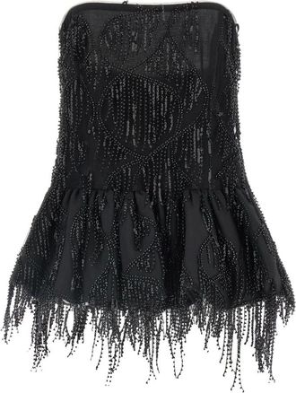 Rotate Rotate Birger Christensen, Dames, Tops, Zwart, Maat: S Viscose