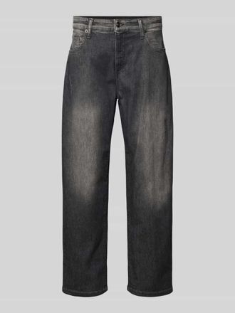 M.A.C Barrel Fit Jeans mit Eingrifftaschen Modell DANNI in Mittelgrau, Gr&ouml;&szlig;e 32