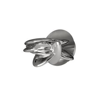 Netlighting Nido Wall Light 1 x 6W LED 3000K 500lm Chrome in Grey