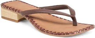 Dolce Vita Barty Flip Flop in Dark Brown Stella at Nordstrom, Size 5.5