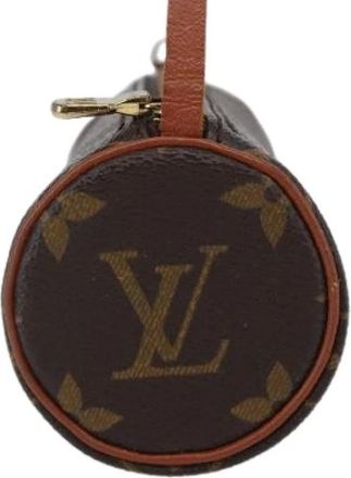 Louis Vuitton Pre-owned Mini Bags, female, Brown, Size: ONE SIZE Pre-owned Canvas Mini Bag