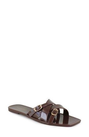Kensie Jellie Slide Sandal in Chocolate at Nordstrom Rack, Size 10