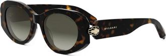 Bulgari unisex, Accessoires, Bruin, Maat: 52 MM