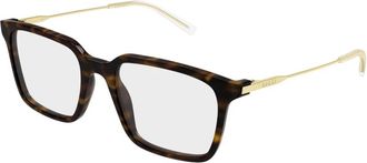 Gucci Optisch Montuur - Heren - Brillen - Bruin - 53 MM - Accessoires