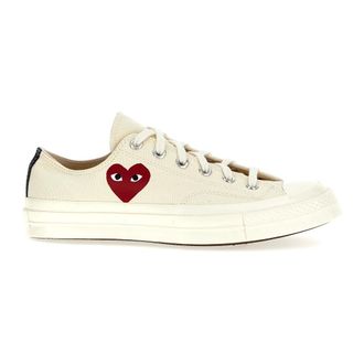 Comme Des Gar&ccedil;ons Heren, Schoenen, Wit, Maat: 39 1/2 EU Katoen
