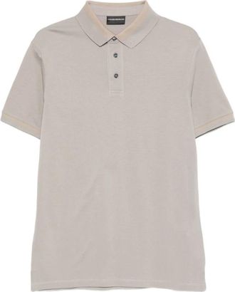 Emporio Armani Polo MC - Heren - Polos - Grijs - XL - Tops
