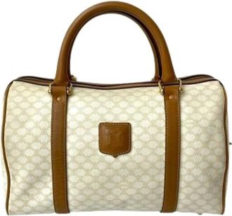 Celine Pre-owned Handbags, female, White, Size: ONE SIZE Pre-owned Plastic celine-bags