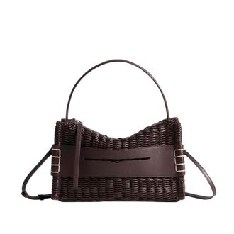 J.W.Anderson Structured Woven Leather Bag with Adjustable Strap