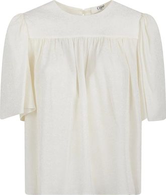Chlo&eacute; Chlo&egrave; Shirts - Dames - Blouses - Wit - S - Overhemden