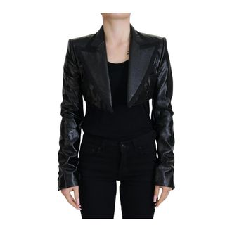 Dolce & Gabbana Mujer, Chaquetas, Negro, Talla: S