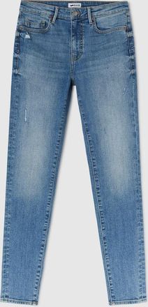 Gas Damesjeans met hoge taille en skinny fit STAR UP 67ML