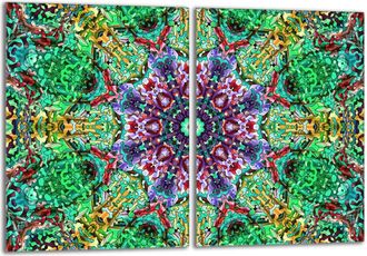 OEM Placa Protectora De Vidrio Para Estufa 2x40x52 Patr&oacute;n