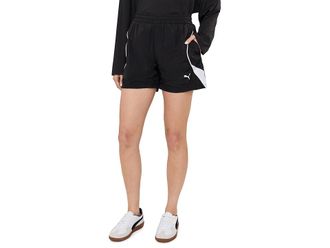 Puma Woven Shorts Womens Shorts Puma Black : MD 5, Nylon