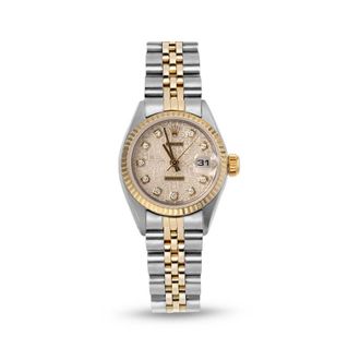 Rolex Pre-owned Rolex Datejust Automatic Diamond Ladies Watch 79173