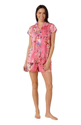 The Cats Pajamas Voile Short Set in Spring Fling at Nordstrom, Size X-Large