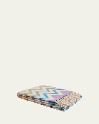 Missoni Home Watamu Wool-Blend Throw, 51 x 75