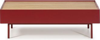 Teulat Design Couchtisch Arista, Bordeaux 110 x 60 cm