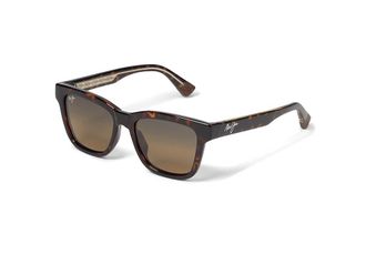 Maui Jim Hanohano Fashion Sunglasses Shiny Dark Havana/Trans Yellow/Hcl Bronze Polarized