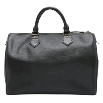 Louis Vuitton Pre-owned Handbags, female, Black, Size: ONE SIZE Pre-owned Epi Boston Bag