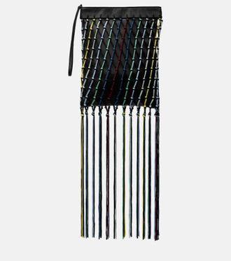 Gabriela Hearst Naila fringed leather pouch