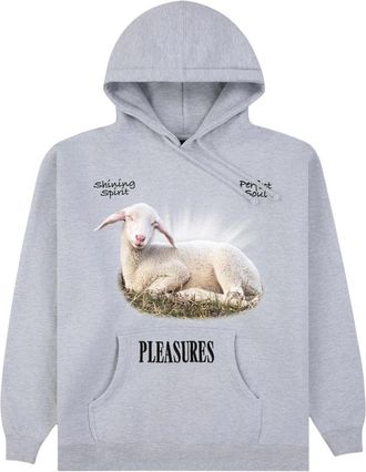 Pleasures Heren, Sweatshirts & Hoodies, Grijs, Maat: L