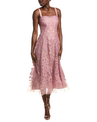 Marchesa Soho Tulle Cocktail Dress