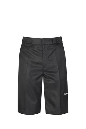 Valentino TAB LOGO SHORTS Size: 48, colour: BLACK