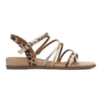 Tamaris Tamaris, Flat Sandals, female, Beige, Size: 10 US Flat Sandal