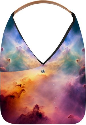 Generic Stars Nebula Reusable Lightweight Grocery Bags - Foldable Into Compact Pouch, Washable & Sturdy, Multipurpose for Shopping and Travel