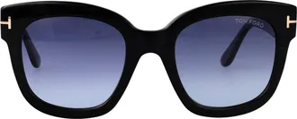 Tom Ford Geometrical Sunglasses Ft0613 01 W