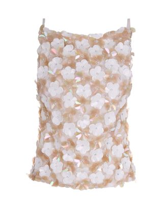 P.A.R.O.S.H. Maxi Sequin Blouse