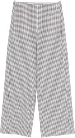 Via Masini 80 Wide Trousers, female, Gray, Size: 2XS Wide Trousers