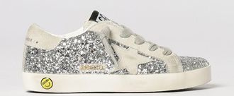 Golden Goose Sneakers Super-Star in camoscio con glitter